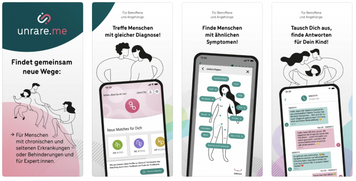 Unrare.me - neue VernetzungsApp